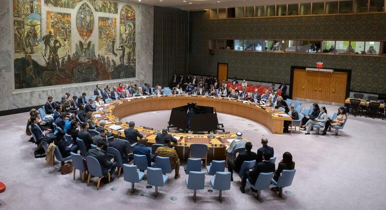 الاجتماع الأول لمجلس الأمن الدولي حول التعاون بين الأمم المتحدة ومجلس التعاون لدول الخليج العربية.